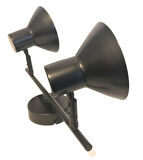 WIND LIGHTING BETA 2Lİ SPOT, SİYAH/GOLD 2xE14 