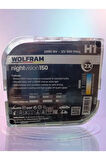 H1 Ampul PERFORMANS AMPULÜ +%150 Fazla Işık ve %20 Beyaz Işık 12V 55W WOLFRAM