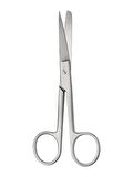 STANDART CERRAHİ MAKAS 15 CM KÜT/SİVRİ EĞRİ