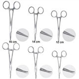 HEMOSTATİK PENS SETİ 12 CM 14 CM 16 CM DÜZ VE EĞRİ