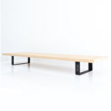 Hansdo Dual Monitör Standı - İkili Monitör Standı - Monitör Yükseltici - MDF Lam - Safir Meşe - WMS2