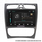 Araç Multimedya Mercedes W203 Android 12 Carplay 4Gb Ram + 64Gb Hdd 2001-2004 Navigasyon Ekran MYW