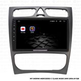 Araç Multimedya Mercedes W203 Android 12 Carplay 4Gb Ram + 64Gb Hdd 2001-2004 Navigasyon Ekran MYW