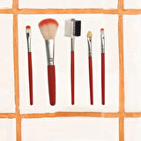 WandaNara Cosmetics Profosyonel Premium Beauty Makyaj Fırçası 5 lİ Seti 