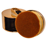Lüks Touch Gold - Altın Renkli Metal Standlı Shine Brush Ergonomik Pudra Fırçası – Makyajınızı Sanata Dönüştürün