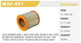 Winkel WAF-457 Hava Filtresi Ducato Boxer Jumper 94-02 2.5D Kısa Kolı: 20 Ad 