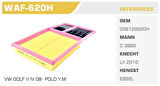 Winkel WAF-620H Hava Filtresi Golf V VI Polo HB 01-Polo V 07-Caddy III Fabia Octavia 1.4 16V Kolı: 37 Ad FN4747