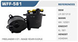 Winkel WFF-581 Mazot Filtresi 407 508 607 807 4007 S-Max Mondeo IV Galaxy 2.2 HDI TDCI Kolı: 24 Ad