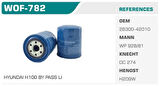 Winkel WOF-782 Yağ Filtresi Stare x H100 L200 L300 Pajero 2.5D 2.5TD Kolı: 24Ad FN1183