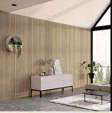 KEÇELİ DEKORATİF AKUSTİK AHŞAP PANEL – FLORA (60X245CM).