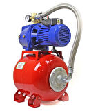 Winpo WNP 150 5 Kat 5 Daire Hidrofor, 24 Litre Yatay Tanklı Hidrofor, Ev Tipi Hidrofor