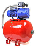 Winpo WNP 150 5 Kat 5 Daire Hidrofor, 50 Litre Yatay Tanklı Hidrofor, Ev Tipi Hidrofor