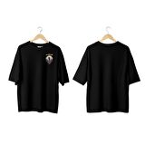 Wicold Adventure Baskılı Oversize T-Shirt Erkek Tişört Unisex Tişört Kadın Tişört