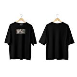 Wicold Heykel Baskılı Oversize T-Shirt Erkek Tişört Unisex Tişört Kadın Tişört