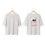Wicold Destiny Baskılı Oversize T-Shirt Erkek Tişört Unisex Tişört Kadın Tişört