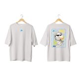Wicold Traps Baskılı Oversize T-Shirt Erkek Tişört Unisex Tişört Kadın Tişört