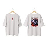 Wicold Berserk Baskılı Oversize T-Shirt Erkek Tişört Unisex Tişört Kadın Tişört