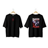 Wicold Berserk Baskılı Oversize T-Shirt Erkek Tişört Unisex Tişört Kadın Tişört