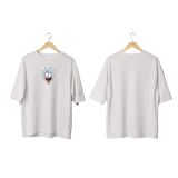 Wicold Rick Baskılı Oversize T-Shirt Erkek Tişört Unisex Tişört Kadın Tişört