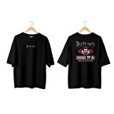Wicold Death Note Baskılı Oversize T-Shirt Erkek Tişört Unisex Tişört Kadın Tişört