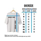 Wicold Duck Baskılı Oversize T-Shirt Erkek Tişört Unisex Tişört Kadın Tişört