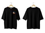 Wicold Duck Baskılı Oversize T-Shirt Erkek Tişört Unisex Tişört Kadın Tişört