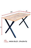 X - Wood Masa - 40x40 Güçlendirilmiş Masa Ayağı