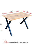 X - Wood Masa - 60x40 Güçlendirilmiş Masa Ayağı