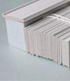 Wooden Blinds %100 Doğal Ahşap Jaluzi Perde 50mm, Alüminyum Kasalı Yüksek Kaliteli - Beyaz (Kurdelasız)