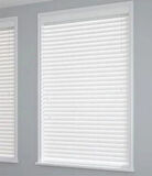 Wooden Blinds %100 Doğal Ahşap Jaluzi Perde 50mm, Alüminyum Kasalı Yüksek Kaliteli - Beyaz (Kurdelasız)