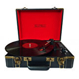 T317UB Retro Pikap Siyah Bluetooth Şarj Edilebilir