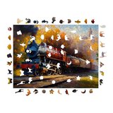 Gün Batımı Eksprsi - Ahşap Puzzle - 450Parça - 29 × 39 cm