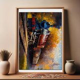 Gün Batımı Eksprsi - Ahşap Puzzle - 450Parça - 29 × 39 cm