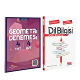 Etkili Matematik TYT AYT Geometri Özel Baskı Deneme ve AKM Dil Bilgisi Soru Bankası Seti 2 Kitap