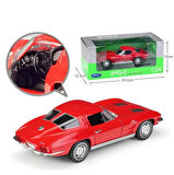 Welly Koleksiyon 1 / 24  1963 Chevrolet Corvette Kırmızı Model Metal Araba
