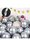Krom Balon 10 Adet
