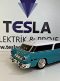 WS-1955 Klasik Araba Usb-Tf-Fm Radyo Bluetooth Hoparlör