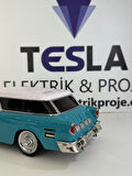 WS-1955 Klasik Araba Usb-Tf-Fm Radyo Bluetooth Hoparlör