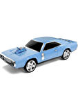 Kablosuz Hoparlör Bluetooth 1968 Retro Ride Araba Hoparlör ve FM Radyo USB SD AUX Girişli WS-1968 Mavi