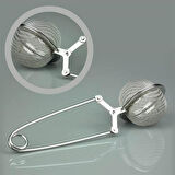 Woody Sofia Paslanmaz Metal Pratik Kolay Bitki Çayı Demleme Süzgeci Aparatı