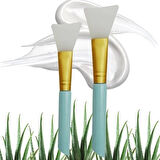 Woody Sofia 2li Silikon Temizlemesi Kolay Kullanılabilen Yüz Cilt Bakımı Maske Ve Krem Spatulası