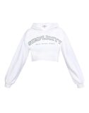 Beyaz Simplicity Crop Sweatshirt