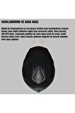 Y.100r Baron Mat Siyah Kask