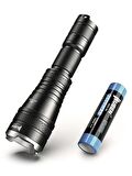 Wuben L60 - 1200 Lümen Uçak Sınıfı Zoomlu Şarjlı El Feneri