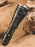 Wuben L60 - 1200 Lümen Uçak Sınıfı Zoomlu Şarjlı El Feneri