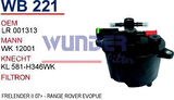 Wunder WB221 Mazot Filtresi 407 607 807 4007 S-Max Mondeo 08-H346Wk MRMOEM-1081290