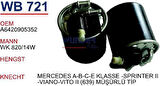 Wunder WB721 Yakıt Filtresi Mercedes A-B-C-E-Serisi -Sprinter II-Viano-Vito II (639) Müşürlu Tip MRMOEM-1081750