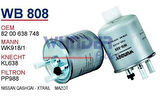 Wunder WB808 Mazot Filtresi Kango III Wk918 1 Fn0168 MRMOEM-1081789