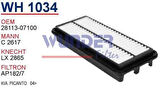 Wunder WH1034 Hava Filtresi Kia Picanto 04- MRMOEM-1081996