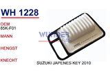 Wunder WH1228 Hava Filtresi Suzuki Alto 650 CC 13780-85K00 Fn5428 MRMOEM-1082124